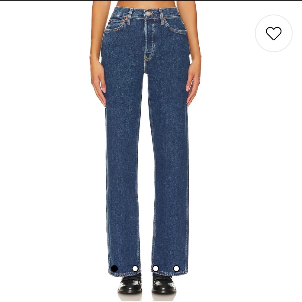 RE/DONE Originals 90s High Rise Loose in Western Rinse